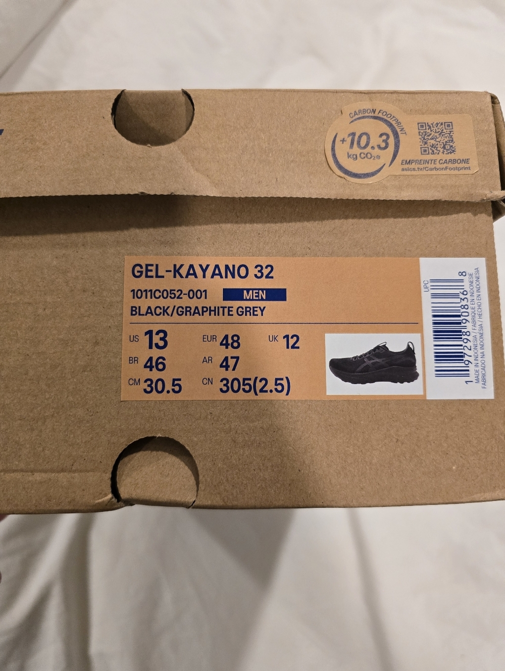 Asics Gel-kayano 32 Mens Running Shoes - Picture 6 of 6